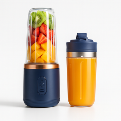 Portable 2-in-1 Blender & Juicer — USB-C Rechargeable